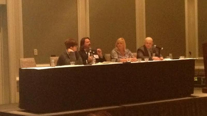 Dale on panel at NAMB East in Hilton Head SC