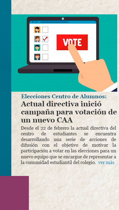 Elecciones Centro de Alumnos: Actual directiva inició campaña para votación de un nuevo CAA