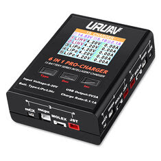 URUAV 6 in 1 PRO 5X4.35W 5X1A Charger for 1S LiPO