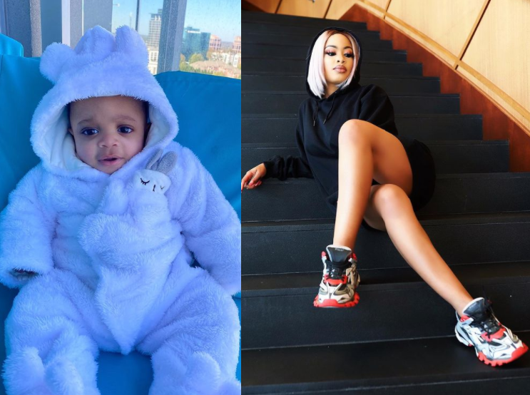  BBNaija star, Nina shares new photos of her son Denzel  