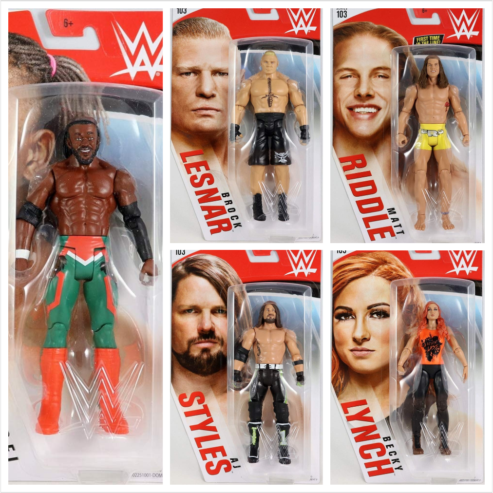 Image of WWE Basic Figure Series 103 - Complete Set of 5 - JANUARY 2020