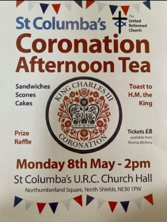 Coronation tea flyer