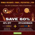   Save 40% + 20% on payment via MobiKwik Wallet