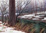 Winter Creek - Posted on Saturday, February 7, 2015 by Charley Parker