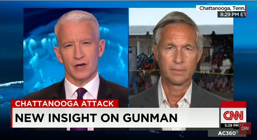 Anderson Cooper asks Gary Tuchman about Chattanooga violence