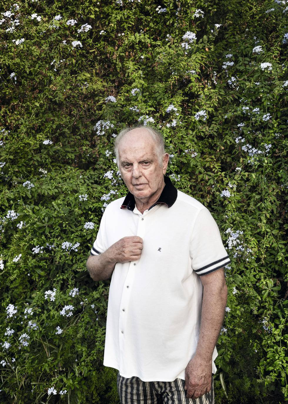 Daniel Barenboim en su casa de San Pedro de Alcántara (Málaga)
