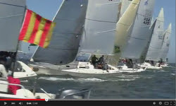 J/105 North American sailing video