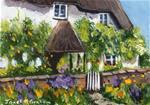 Country Cottage ACEO - Posted on Monday, April 6, 2015 by Janet Graham