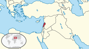 Lebanon in its regionsvg