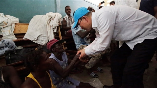 Ban Ki-moon offre son appui au peuple haïtien