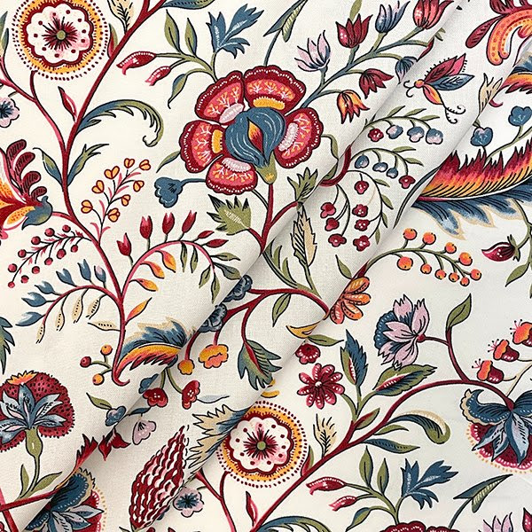 India Garden Fabric