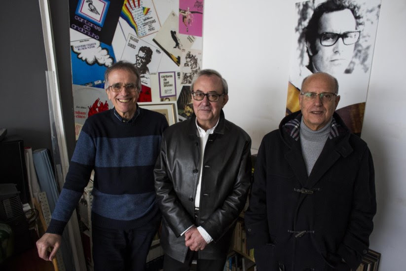 Francisco Fanhais, Paulo Esperança e Rui Pato: importa é o reconhecimento da obra de José Afonso