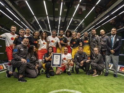 Mastercard expands decades-long football legacy through GUINNESS WORLD RECORDS™ title with Luis Figo