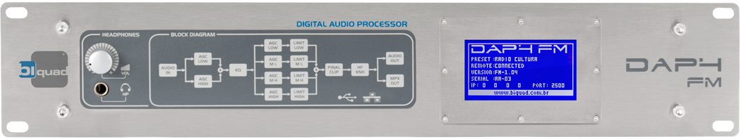 Image of AUDIO PROCESSOR  DAP-4 , ON AIR, FM, 5 BANDS, DIGITAL