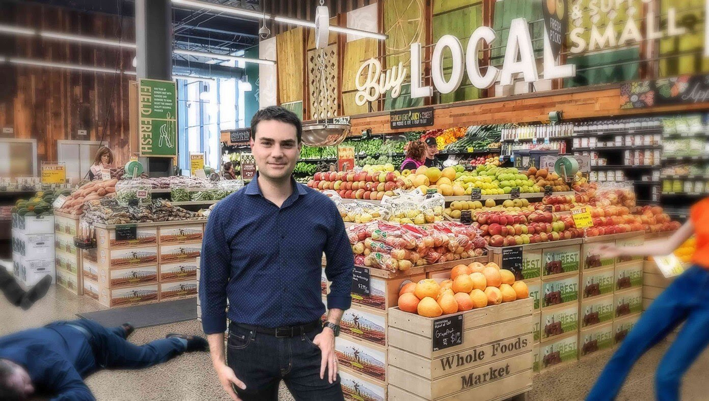 Thousands Dead After Ben Shapiro Casually Strolls Through Whole Foods