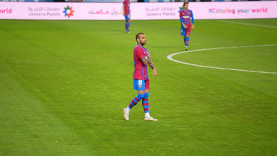Dani Alves during the game Dani Alves during the game