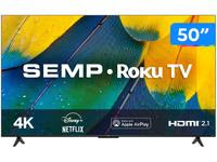 Smart TV 50? 4K UHD LED Semp RK8600 Wi-Fi