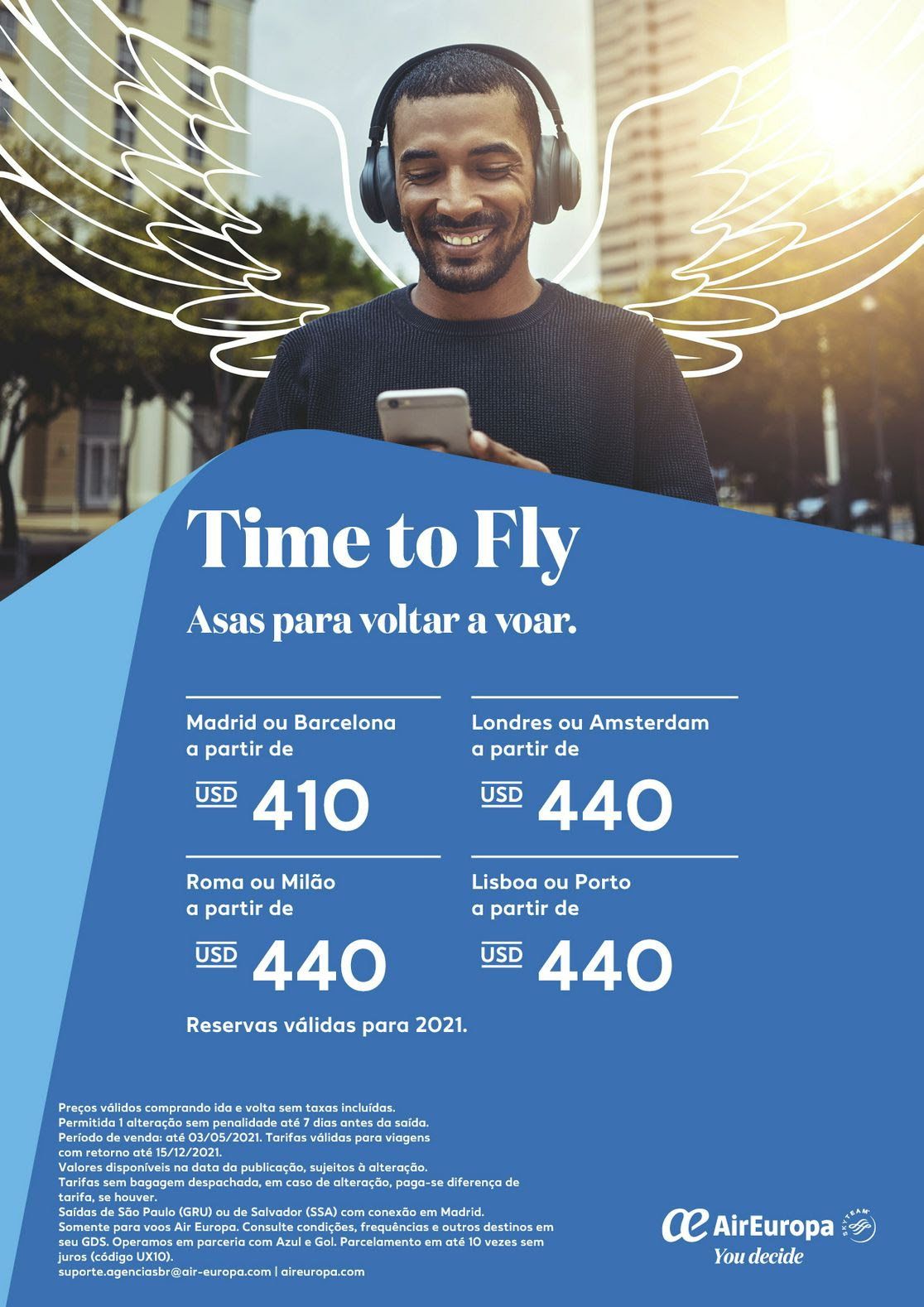 14-04-2021 - BRASIL - Time to Fly - SAO mil roma -