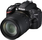 Nikon D3200 SLR (Black with 18-105 mm VR Kit Lens) (Get 6000 Cashback)