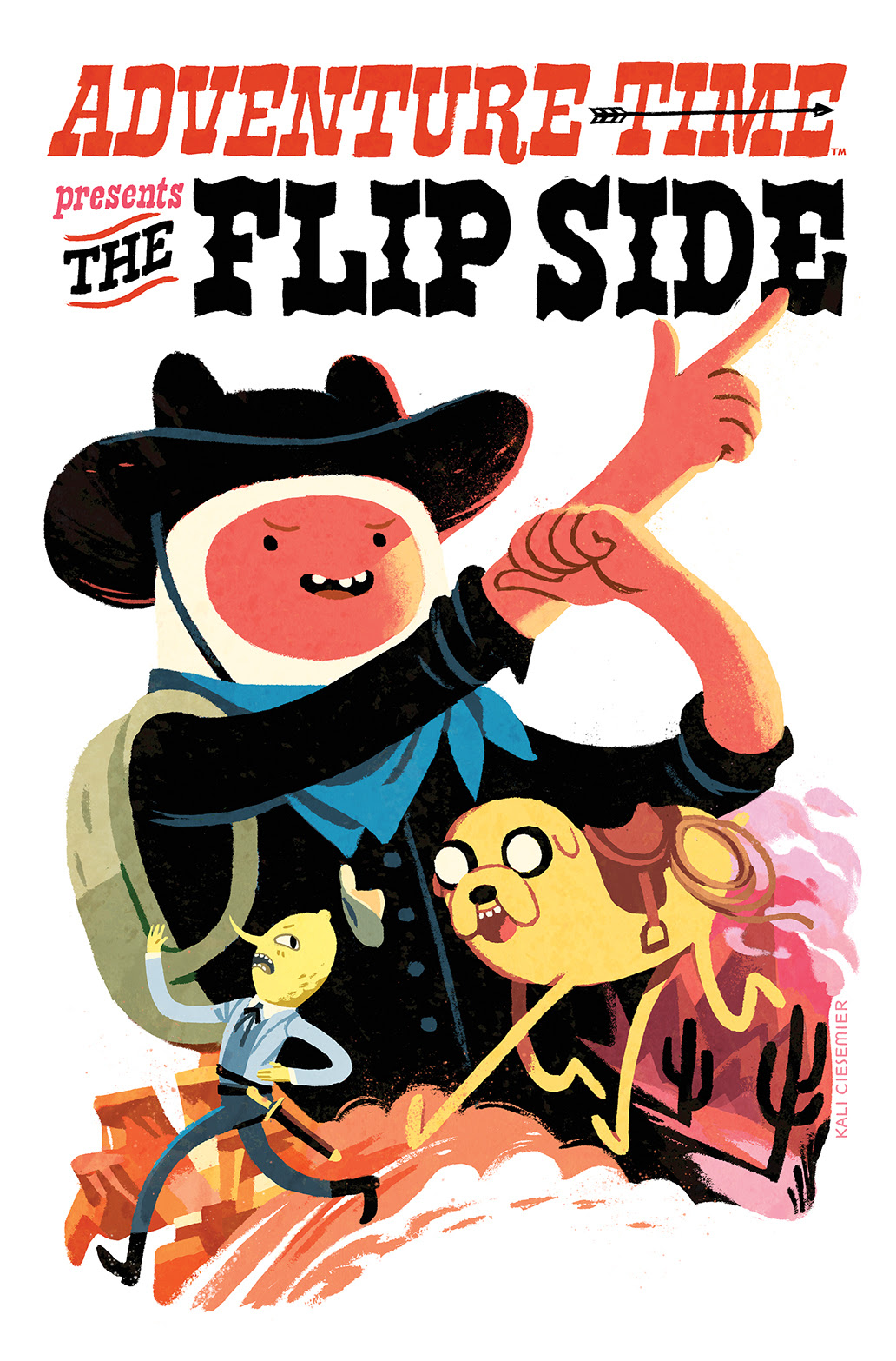 ADVENTURE TIME: THE FLIP SIDE #5 Cover by Kali Ciesemier