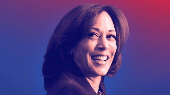 Vice-presidente Kamala Harris.