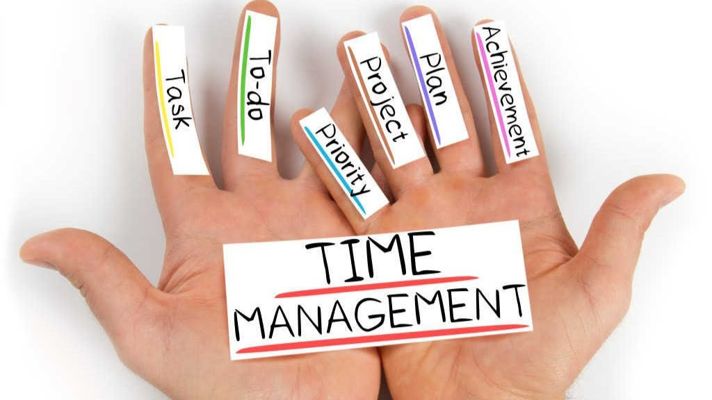 You need to manage your time better