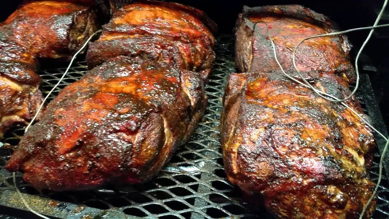 Pork butt is laced with flavorful fat and connective tissue. how long to smoke boston butt at 225