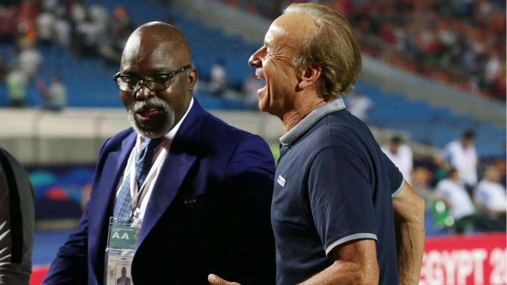 Daniel Amokachi blasts NFF for allowing million compensation clause in Gernot Rohr?s contract but owing Oliseh and Amuneke
