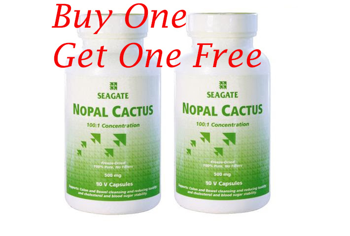March deal – Nopal Cactus 90 caps – Buy 1 Get 1 free
