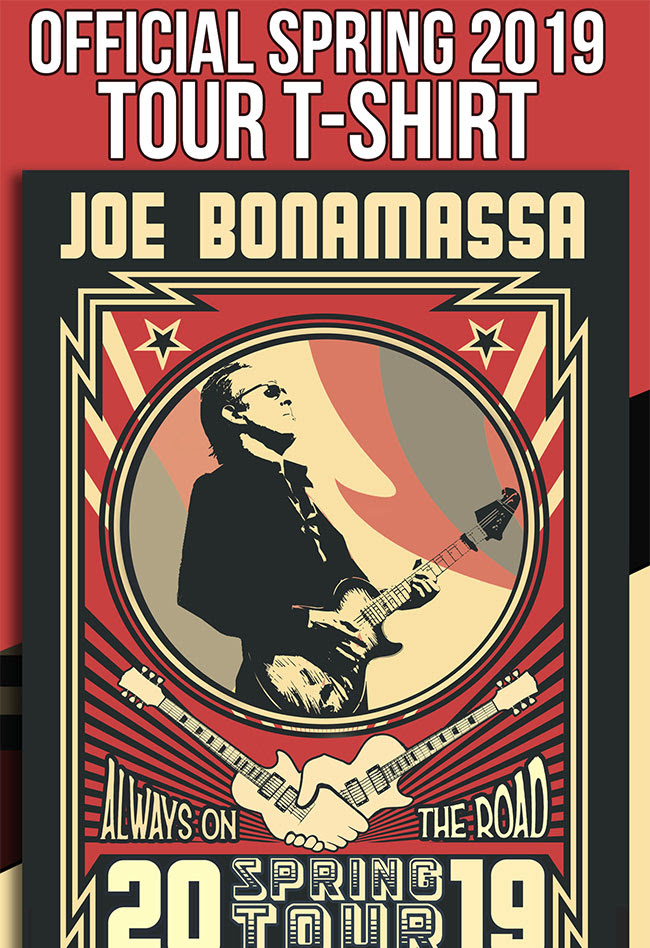 Get the latest deals on Bonamassa merch here!