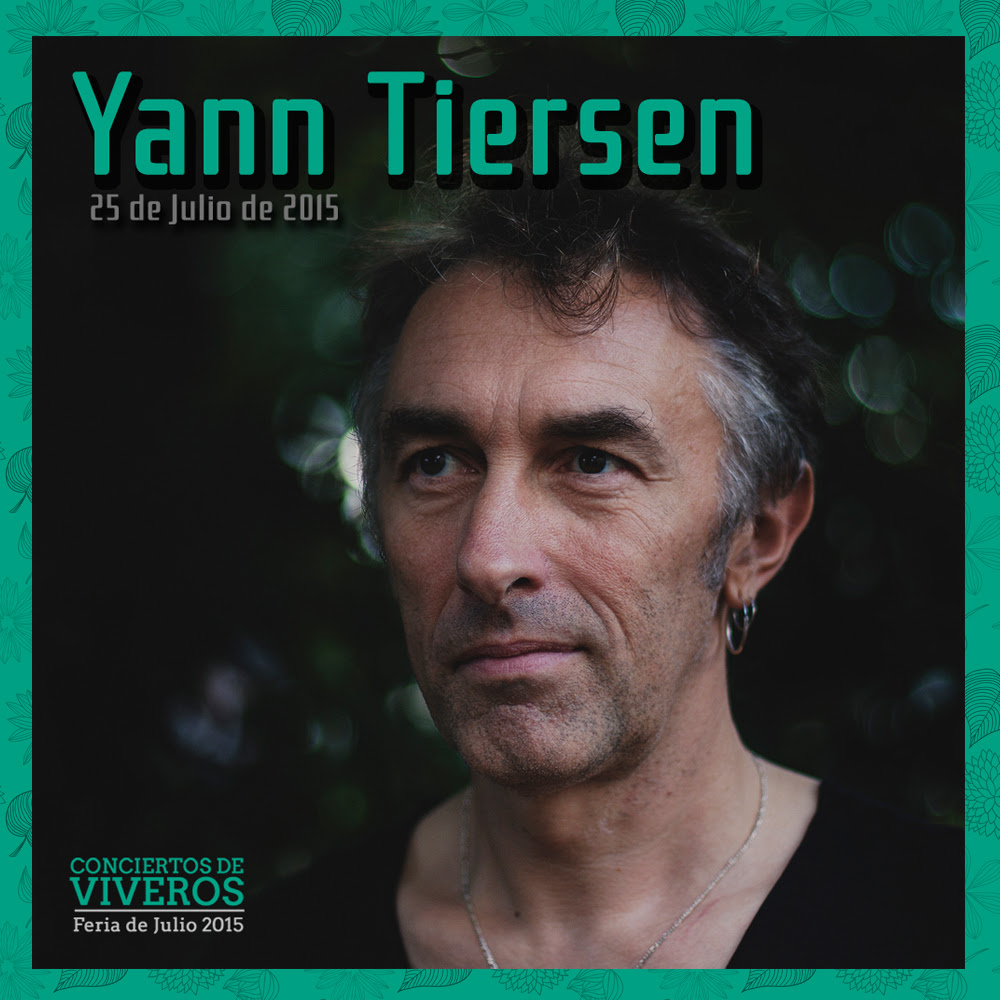 Concierto de Yann Tiersen en conciertos de viveros 2015