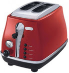 De'Longhi CTO 2003 900 W Pop Up Toaster