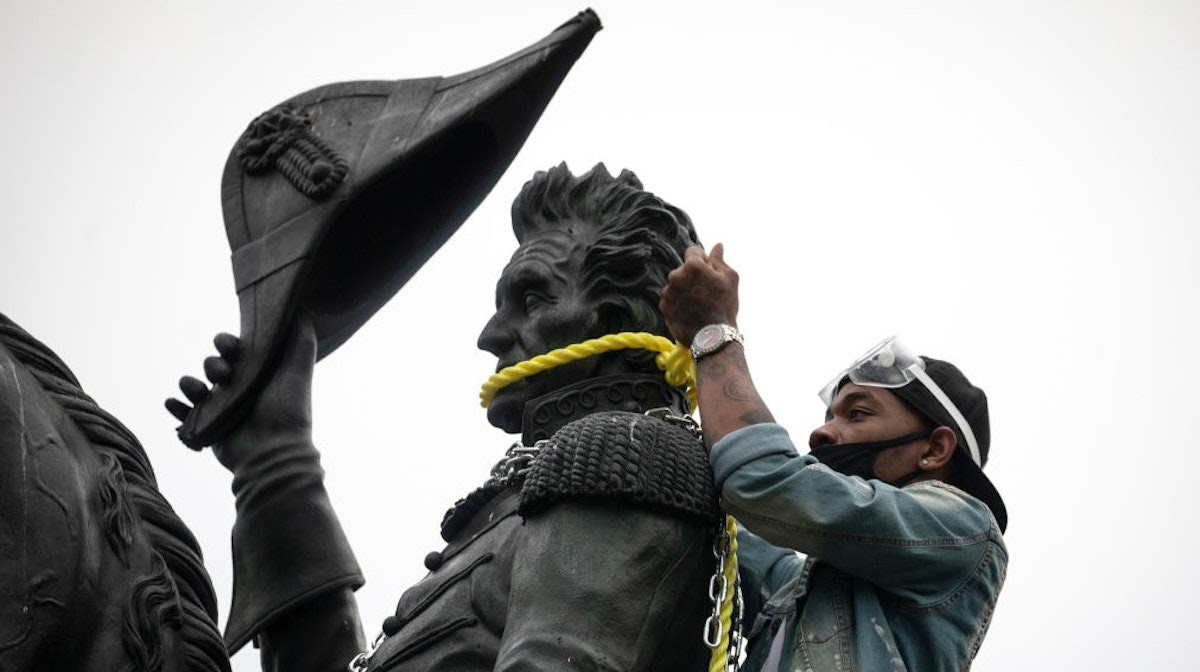 Gov. Cuomo Says Protesters Tearing Down Statues Is ‘Healthy Expression’