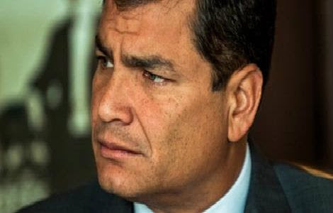 El presidente de Ecuador, Rafael Correa.