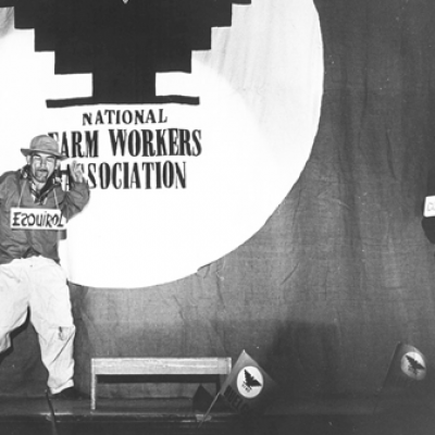 Source: San Francisco State University. (2007). Cultivating creativity: The arts and the Farm Worker’s movement during the 60’s and 70’s. Retrieved from: http://www.library.sfsu.edu/exhibits/cultivating/intropages/teatrocampesino.html 