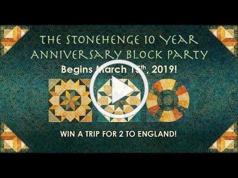 The Stonehenge Block Party &amp; Panel Quilt Challenge 2019