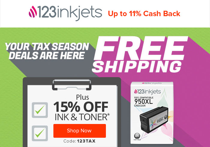 123inkjets - 11% Cash Back