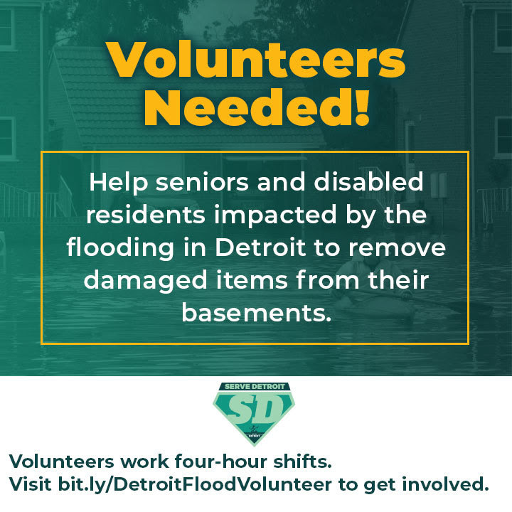 Volunteers Still Needed to Help with Flood Cleanup