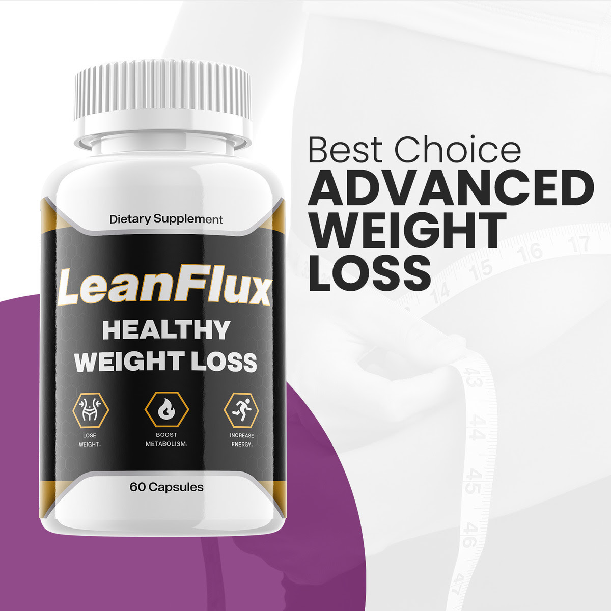 (3 Pack) Leanflux Keto Capsules, Lean Flux Pills for Weight Loss (180  Capsules)
