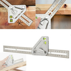 Multi-function Woodworking Triangle Ruler Angle Ruler