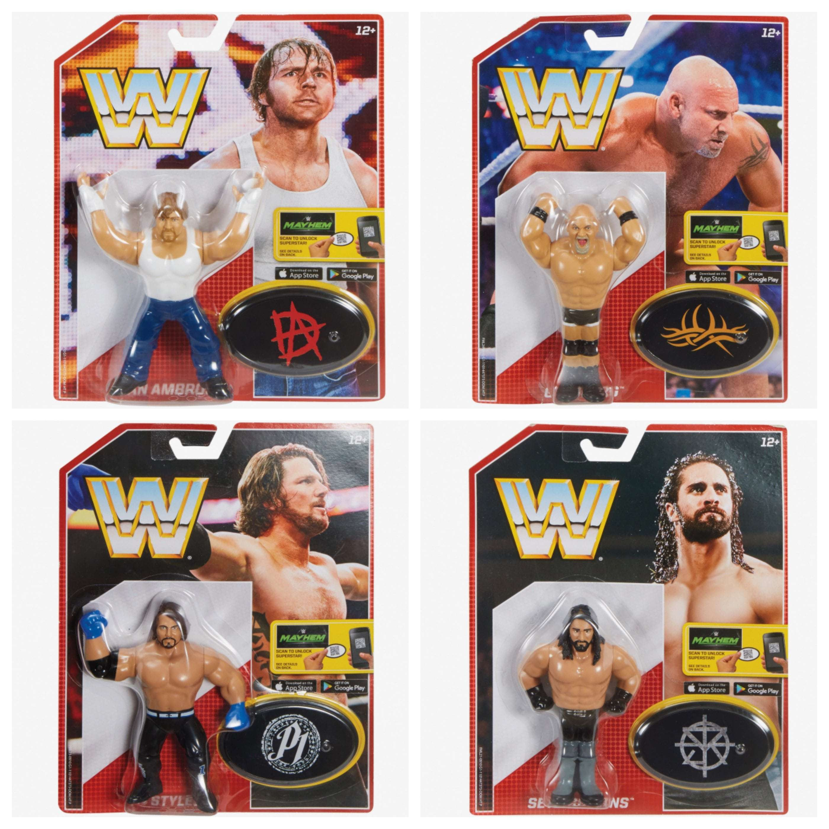 Image of WWE Retro Figures Series 3 - Set of 4