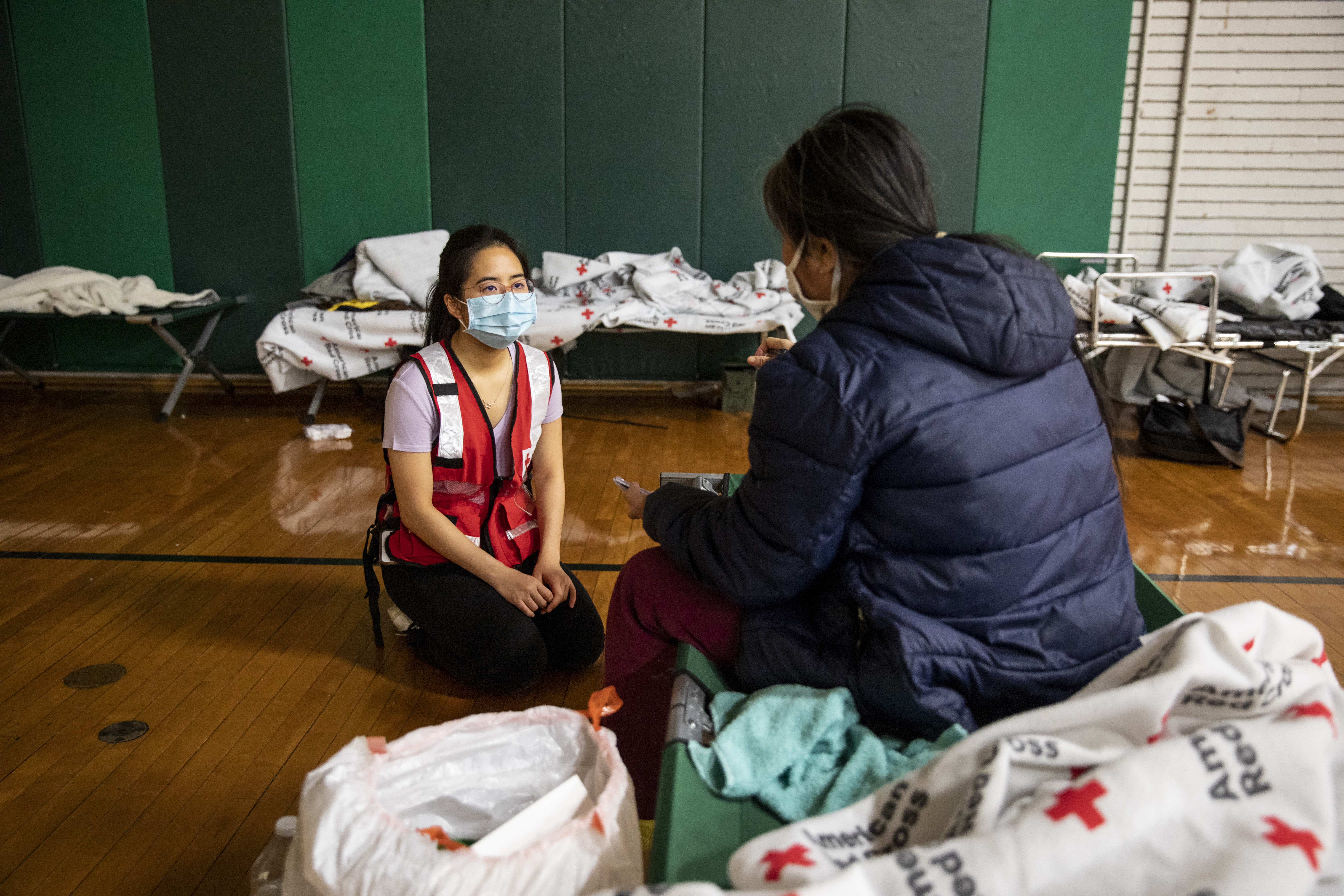 Red Cross disaster volunteer