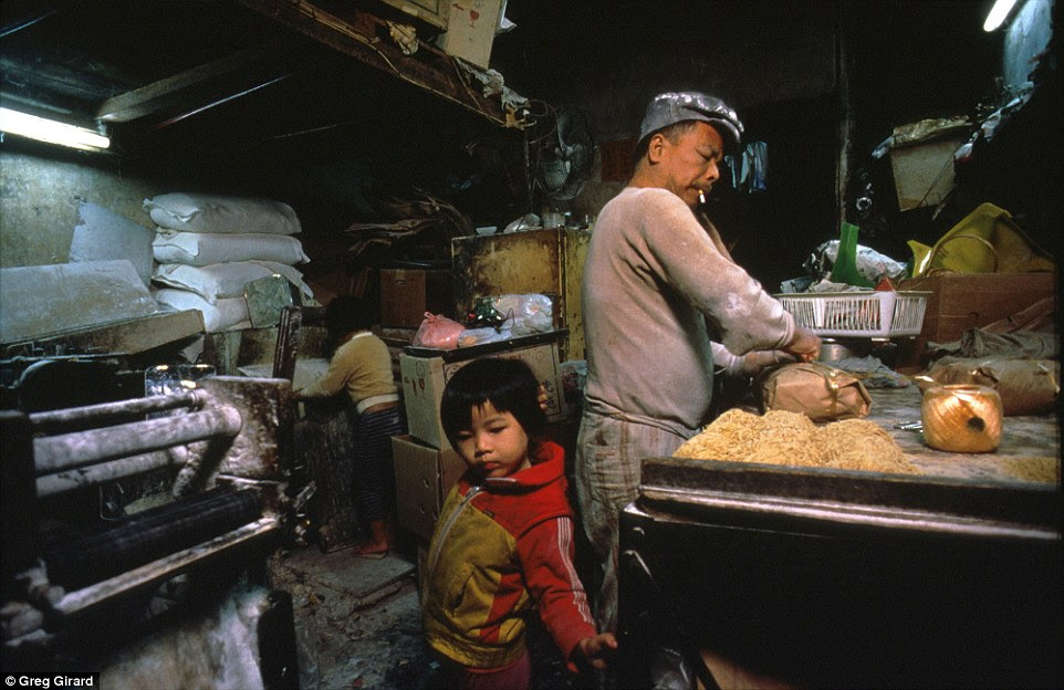 Hui Tung Choy operated a noodle business in the home he shared with his wife and two young daughters, who played in the workshop