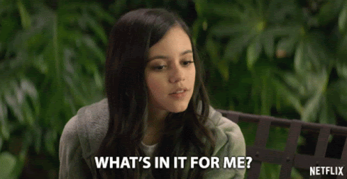 Whats In It For Me Jenna Ortega GIF - Whats In It For Me Jenna Ortega Ellie  - Discover &amp; Share GIFs