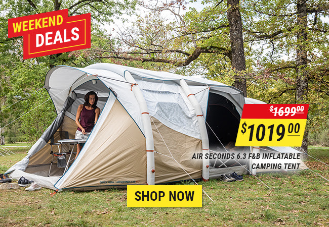 Air Seconds 6.3 F&B Inflatable Camping Tent