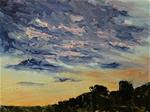 Dusk Clouds - Posted on Thursday, January 8, 2015 by Jethro Knight