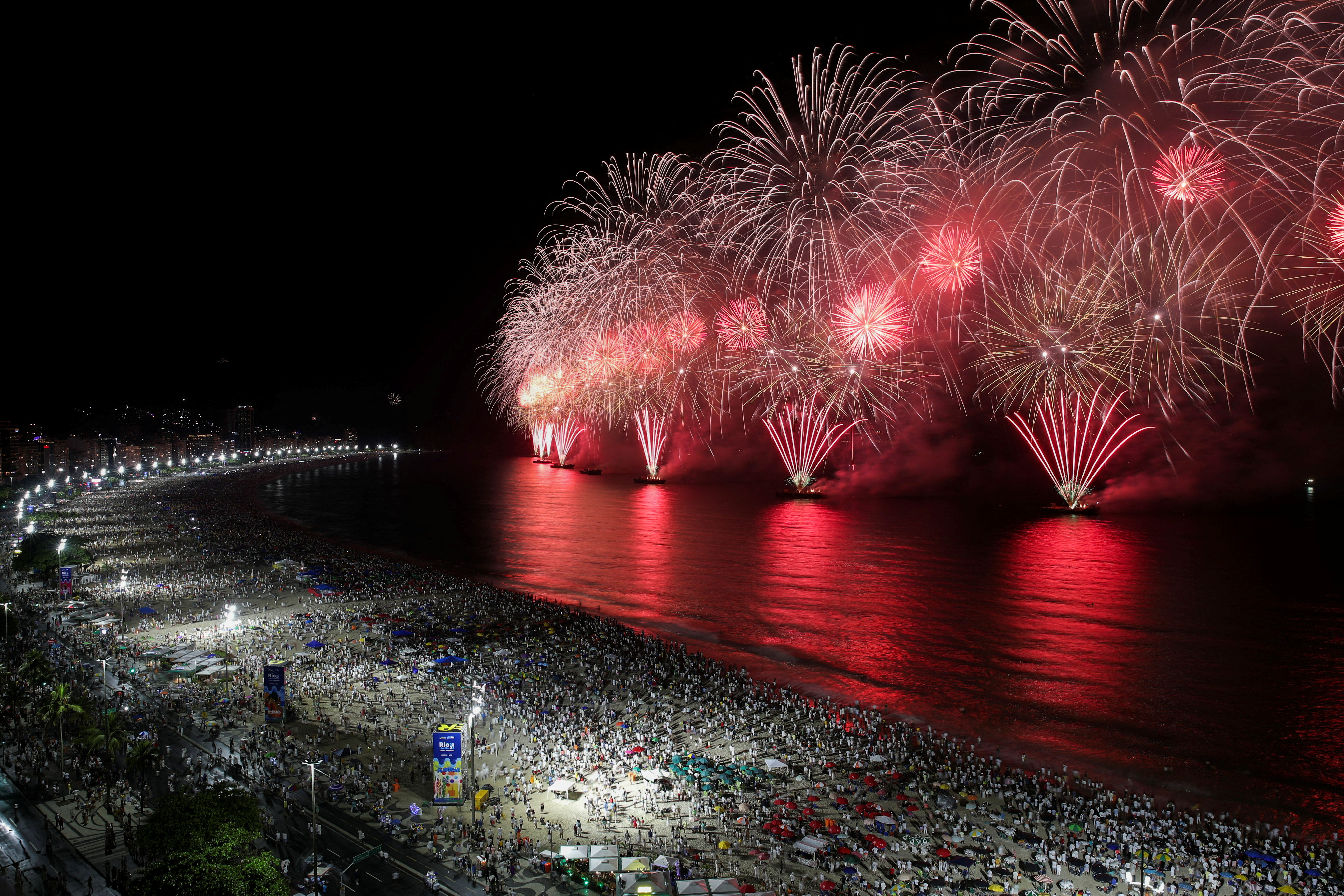 Este año Río de Janeiro ya alcanzó el 98% de ocupación hotelera para las celebraciones de Año Nuevo (REUTERS/Ricardo Moraes)