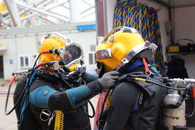 Tas Global’s industrial diver Tas Global’s industrial diver