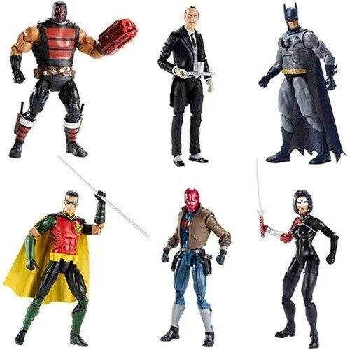 Image of DC Multiverse Wave 12 - Batman 80th Anniversary (Collect 'N Connect Killer Croc) Wave Set of 6 - SEPTEMBER 2019