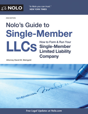 pdf download Nolo's Guide to Single-Member LLCs: How to Form & Run Your Single-Member Limited Liability Company